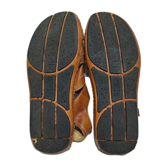 Pikolinos Tarifa Sandals Mens Size 10-10.5 EUR 44 Fisherman Brown Leather